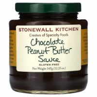 Stonewall Kitchen Chocolate Peanut Butter Sauce - 12.25 oz (347 g) Perspective: Main
