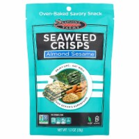 Seapoint Farms Seaweed Crisps Almond Sesame - 1.2 oz (35 g) Perspective: Main
