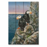 Day Dream DBHP1420 14 x 20 in. Bartholets Horned Puffins Wall Art
