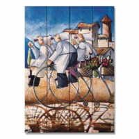 Day Dream RWBB1420 14 x 20 in. Wests Baker Bikes Wall Art