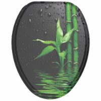 Sanilo 224 Elongated Soft Close Molded Wood Adjustable Toilet Seat, Virella