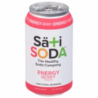 Sati Soda™ Energy Berry Beverage Perspective: Main