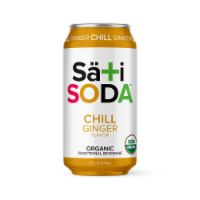 Sati Soda Chill Ginger Flavor Perspective: Main