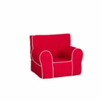 Leffler Home All Mine Personalized Kids Chair In Urban Red