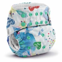 Rumparooz One Size Cloth Pocket Diaper Snap - Lava