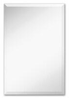 Hamilton Hills 20x30 Frameless Rectangular Mirror | Polished Glass Core Back