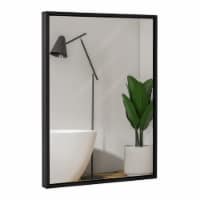 Hamilton Hills 30x40 Black Framed Mirror | Rectangular Bathroom Mirror