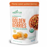 Certified Organic Sun Dried Golden Berries 8 oz | Raw, Vegan, Gluten Free Super Snack
