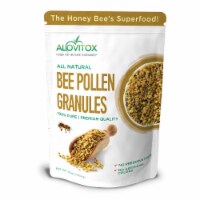 ALOVITOX Bee Pollen Granules | 100% Pure, Natural Raw Bee Pollen - Antioxidant, 16 oz bag