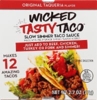 Kitchen Accomplice Wicked Tasty Taco Original Taqueria Slow Simmer Taco Sauce Perspective: Main