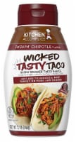 Kitchen Accomplice Smokin’ Chipotle Flavor Wicked Tasty Taco Sauce Perspective: Main