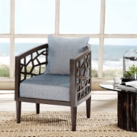 Gracie Mills Accent Chair - GRACE-11455 Blue
