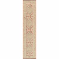 Pasargad Home B-317 210x9 Turkish Oushak Collection Hand-Knotted Wool Runner - 2 ft. 10 in. x