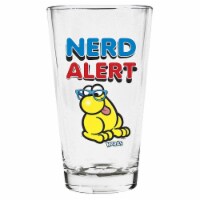 Imaginarium Goods GLS-NES-ALERT Nerd Pint Glass, Nerd Alert