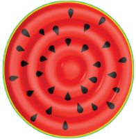 Game Watermelon Island Pool Float Perspective: Main