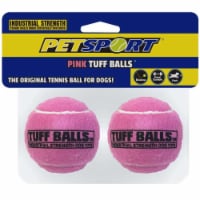 Petsport® Pink Tuff Balls® Perspective: Main