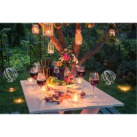 DonovanMaker graysphere-lights Garden Sphere with Light  Grey