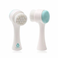 Pursonic FB2AQ Dual Sided Facial Cleansing Brush, Aqua
