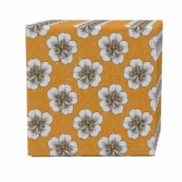Napkin Set of 4, 100% Cotton, 20x20 , Apricot Flowers