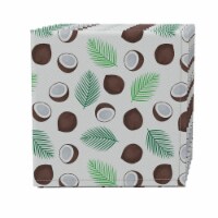 Napkin Set of 4, 100% Cotton, 20x20 , Coconut Fruit and Palms