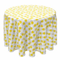 Round Tablecloth, 100% Cotton, 60 Round , Lemonade Pitchers