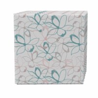 Napkin Set of 4, 100% Cotton, 20x20 , Pastel Jasmine Floral