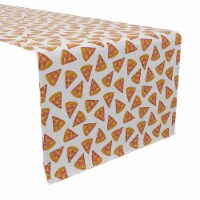 Table Runner, 100% Cotton, 16x72 , Pizza Party