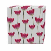Napkin Set of 4, 100% Cotton, 20x20 , Tulips in Bloom