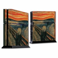 MightySkins SOPS4-The Scream Skin for Sony PS4 Console - The Scream