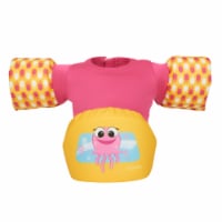 X2O Tadpool Jellyfish Life Vest - Pink/Yellow Perspective: Main