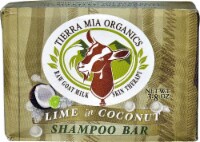 Tierra Mia Organics Lime in Coconut Shampoo Bar