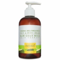 Tierra Mia Organics Face & Body Cream Raw Goat Milk Skin Therapy - Coconut 8 fl oz Cream