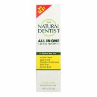 The Natural Dentist® Peppermint Twist All-in-One Flouride Toothpaste