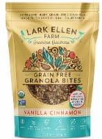 Lark Ellen Farm  Organic Grain Free Granola Bites Gluten Free   Vanilla Cinnamon
