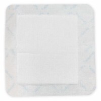 DermaRite Bordered Gauze White Gauze Adhesive Dressing NonSterile 6 x 6 100 per Pack