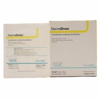 DermaDress Composite Dressing White 6 x 6 Sterile Waterproof 00277E, 10 Ct