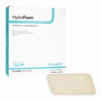 HydraFoam Foam Dressing 4 x 4.25 Rectangle No Border Waterproof Backing 00295E 10 per Box