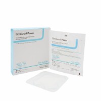 BorderedFoam Foam Dressing 4 x 4 Square With Border Waterproof Backing 00298E 10 per Box
