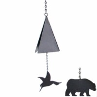 North Country Wind Bells Inc. 101.5001 Island Pasture Bell with bear wind catcher