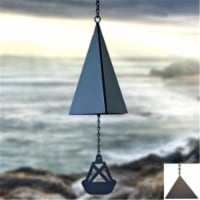 North Country Wind Bells Inc. 104.5001 Boston Harbor Bell with bear wind catcher