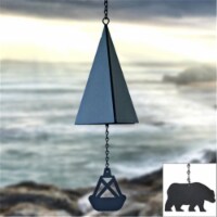 North Country Wind Bells  Inc. 119.5001 Nantucket Bell with bear wind catcher