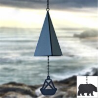 North Country Wind Bells  Inc. 121.5001 Door County Bell with bear wind catcher