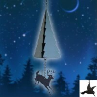 North Country Wind Bells  Inc. 205.5016 Mt. Rainier Wind Bell With hummingbird wind catcher