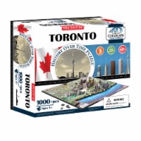 4D Cityscape Toronto Canada Time Puzzle