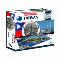 4D Cityscape Taiwan Time Puzzle