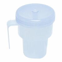 Kennedy Reusable Spillproof Drinking Cup Clear Plastic 7 oz.