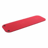 AIREX Coronella Closed Cell Foam Fitness Mat With Grommets for Yoga & More, Red