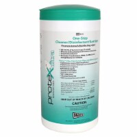 Protex 15-1184-12 7 x 10 in. Ultra Disinfectant Wipes - Canister of 80 - Case of 12