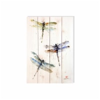 Day Dream DCTD1420 14 x 20 in. Three Dragonflies Wall Art