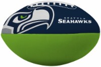 Classic Impressions Seattle Seahawks Softee Football - Blue/Green Perspective: Main